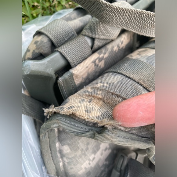 US MOLLE II Modular Lightweight Large Rucksack Straps, Frame, Pouch Camouflage - Picture 13 of 13